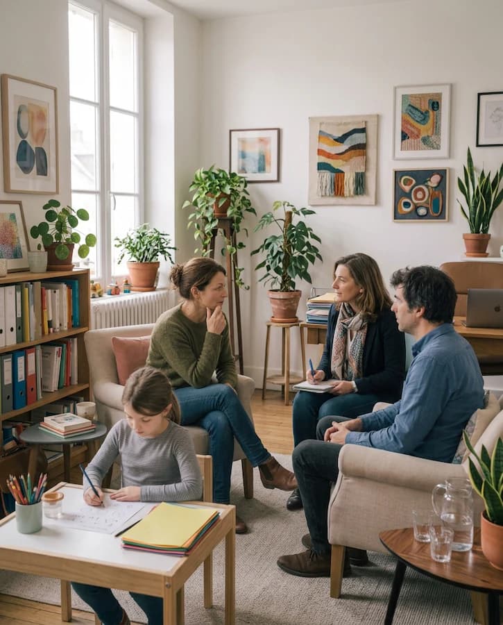 Illustration zu ADHS-Diagnostik bei Kindern.